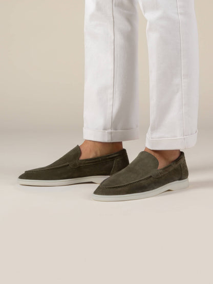 Olive Loafers