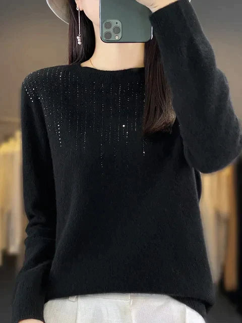 Candice | Warm glittering cardigan