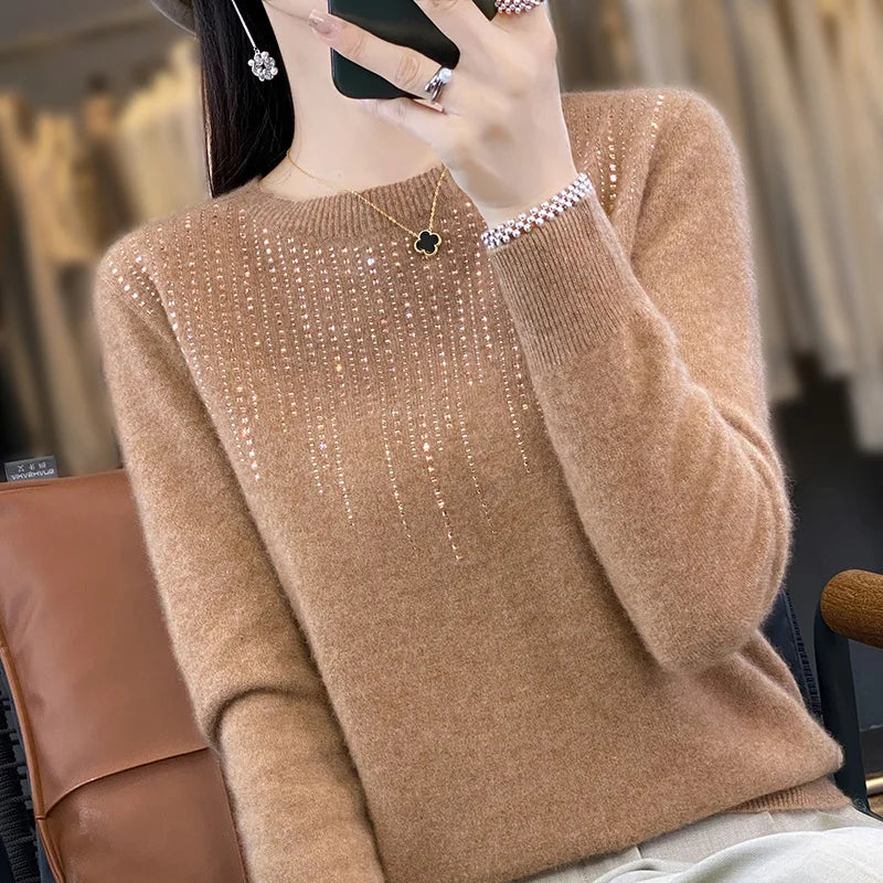 Candice | Warm glittering cardigan