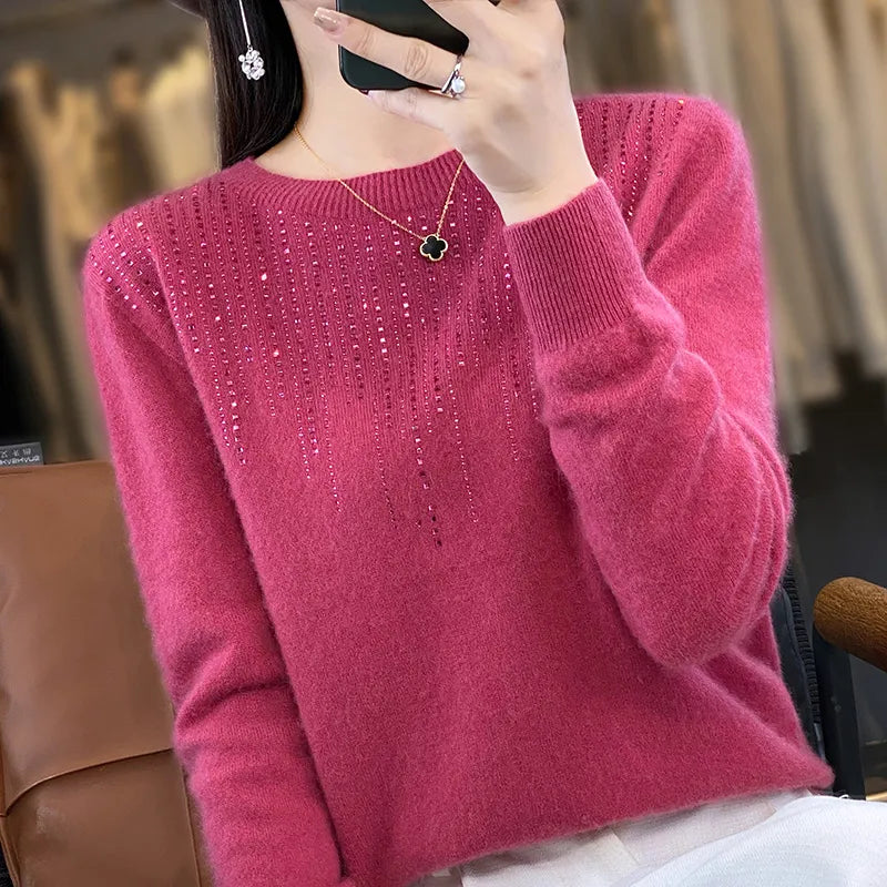 Candice | Warm glittering cardigan