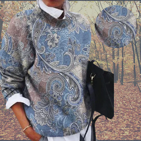 Gracia™ Paisley Sweater