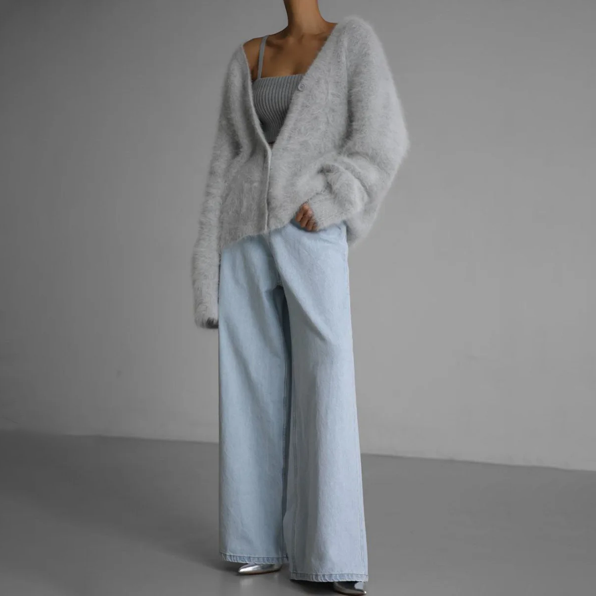 LUNA™  Classy Cashmere Cardigan