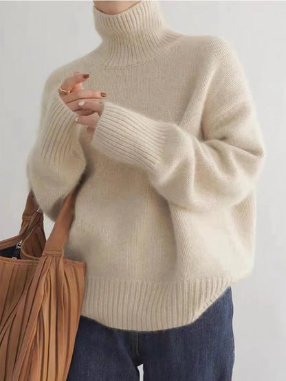 Ella™ Turtleneck Cashmere Sweater