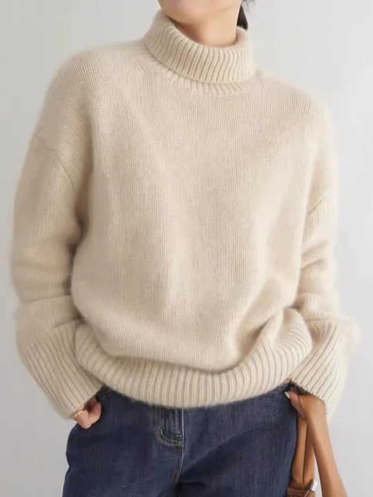 Ella™ Turtleneck Cashmere Sweater