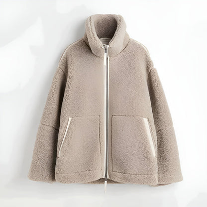 Sophia™ - Luxe Teddy Zip Jacket